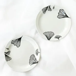 Cakely World Gingko Plates (Set of Two)